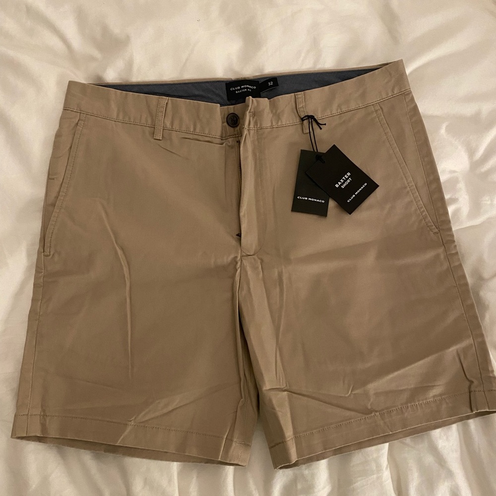 Club Monaco Baxter Shorts size 32 7” inseam